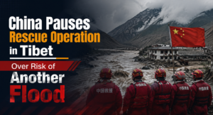 China Flood Rescue in Tibet
