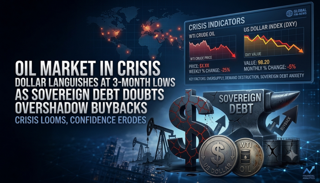 Dollar Languishes at 3-Month Lows as Sovereign Debt Doubts Overshadow Buybacks