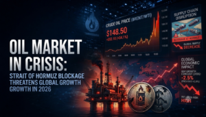 Oil market in crisis: Strait of Hormuz blockage threatens global growth in 2026
