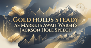 Gold Holds Steady as Markets Await Warsh’s Jackson Hole Speech