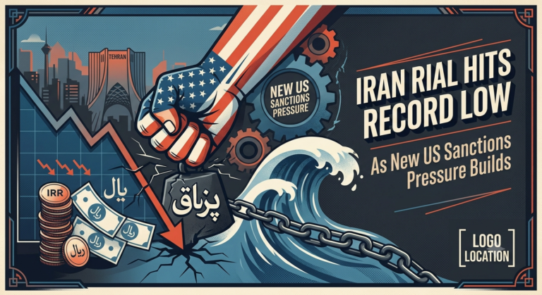 Iran Rial Hits Record Low as New US Sanctions Pressure Builds