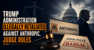 Trump Administration Illegally Retaliated Against Anthropic, Judge Rules