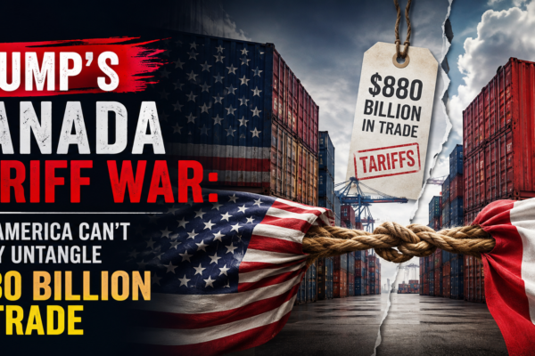 Trump’s Canada Tariff War: Why America Can’t Easily Untangle $880 Billion in Trade