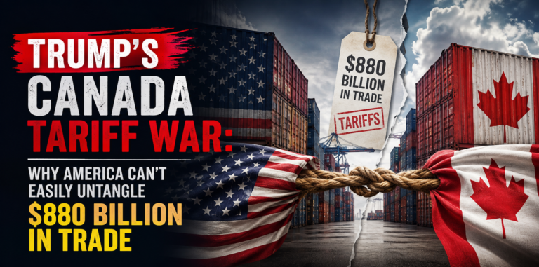 Trump’s Canada Tariff War Why America Can’t Easily Untangle $880 Billion in Trade