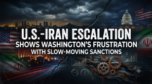 U.S.-Iran escalation shows Washington's frustration with slow-moving sanctions