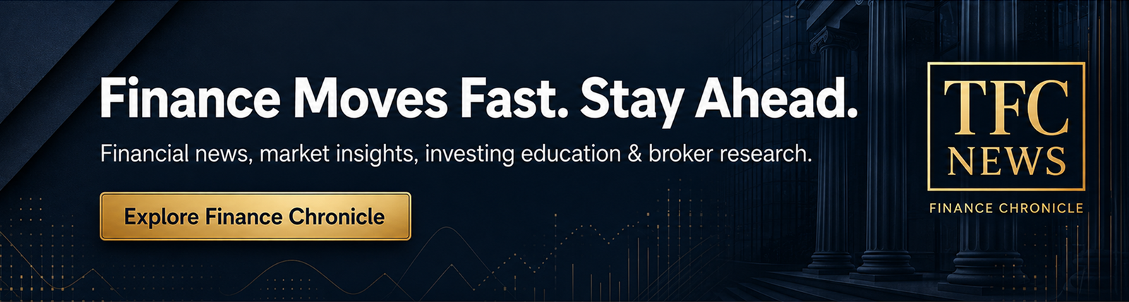 Advertise with The Finance Chronicle — Header Top