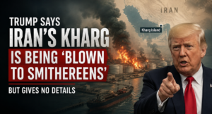 Trump says Iran's Kharg is being 'blown to smithereens