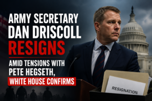 Army Secretary Resignation
