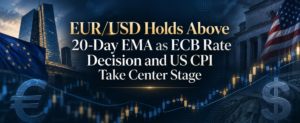 EUR/USD Holds Above 20-Day EMA as ECB Rate Decision and US CPI Take Center Stage