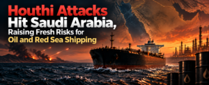 Houthi Attacks Hit Saudi Arabia, Raising Fresh Risks for Oil and Red Sea Shipping