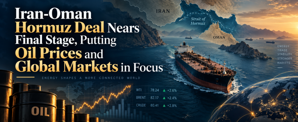 Iran-Oman Hormuz Deal Nears Final Stage, Putting Oil Prices and Global Markets in Focus