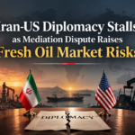 Iran-US Diplomacy Stalls as Mediation Dispute Raises Fresh Oil Market Risks