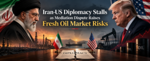 Iran-US Diplomacy Stalls as Mediation Dispute Raises Fresh Oil Market Risks