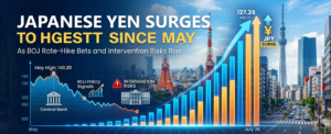 Japanese Yen Surges to Highest Since May as BOJ Rate-Hike Bets and Intervention Risks Rise