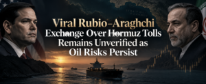 Marco Rubio Iran, Abbas Araghchi, Strait of Hormuz, Hormuz tolls, Iran oil, oil prices, US Iran tensions, Venezuela oil, geopolitical risk, crude oil news, Forex news, financial markets