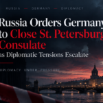 Russia Orders Germany to Close St. Petersburg Consulate as Diplomatic Tensions Escalate