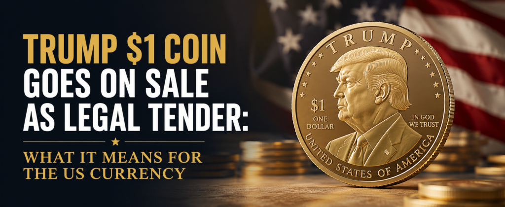 Trump $1 Coin Goes on Sale as Legal Tender: What It Means for the US Currency