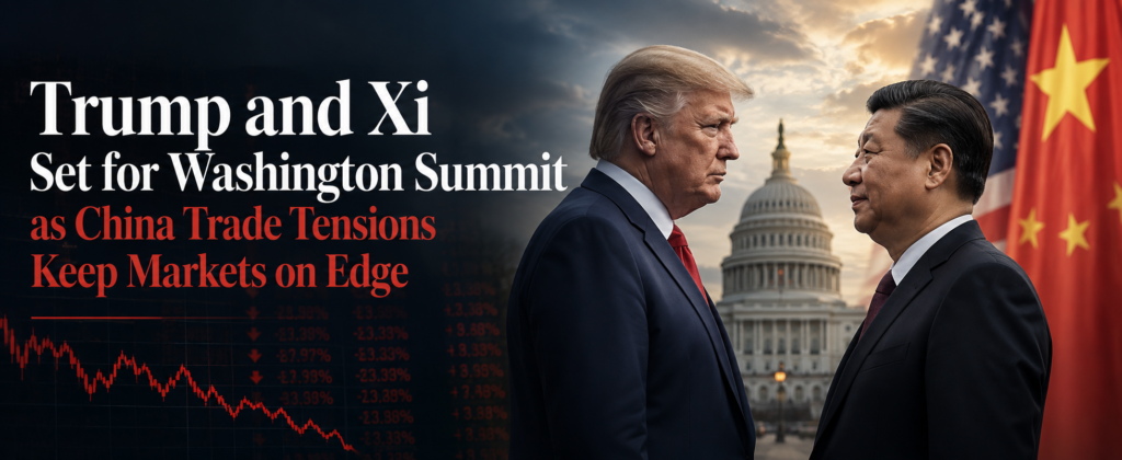 Trump and Xi Set for Washington Summit as China Trade Tensions Keep Markets on Edge