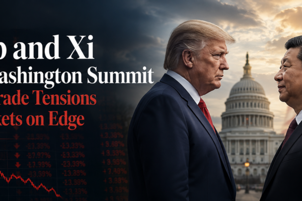 Trump and Xi Set for Washington Summit as China Trade Tensions Keep Markets on Edge
