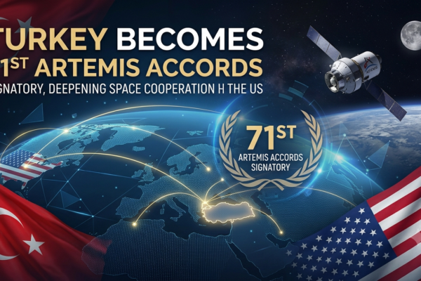 Turkey Becomes 71st Artemis Accords Signatory, Deepening Space Cooperation With the US