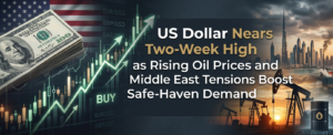 US Dollar Nears Two-Week High as Rising Oil Prices and Middle East Tensions Boost Safe-Haven Demand