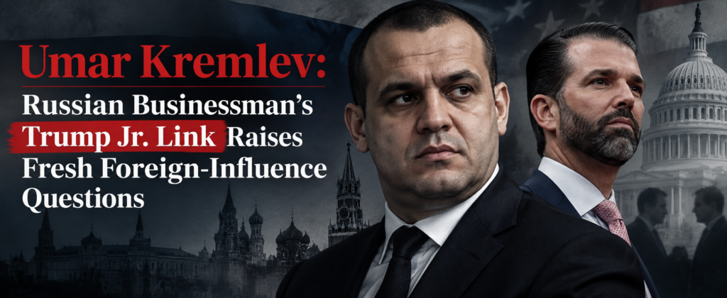 Umar Kremlev: Russian Businessman’s Trump Jr. Link Raises Fresh Foreign-Influence Questions