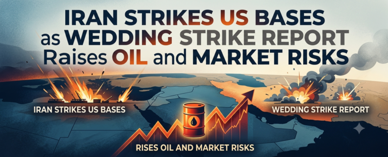ran Strikes US Bases as Wedding Strike Report Raises Oil and Market Risks